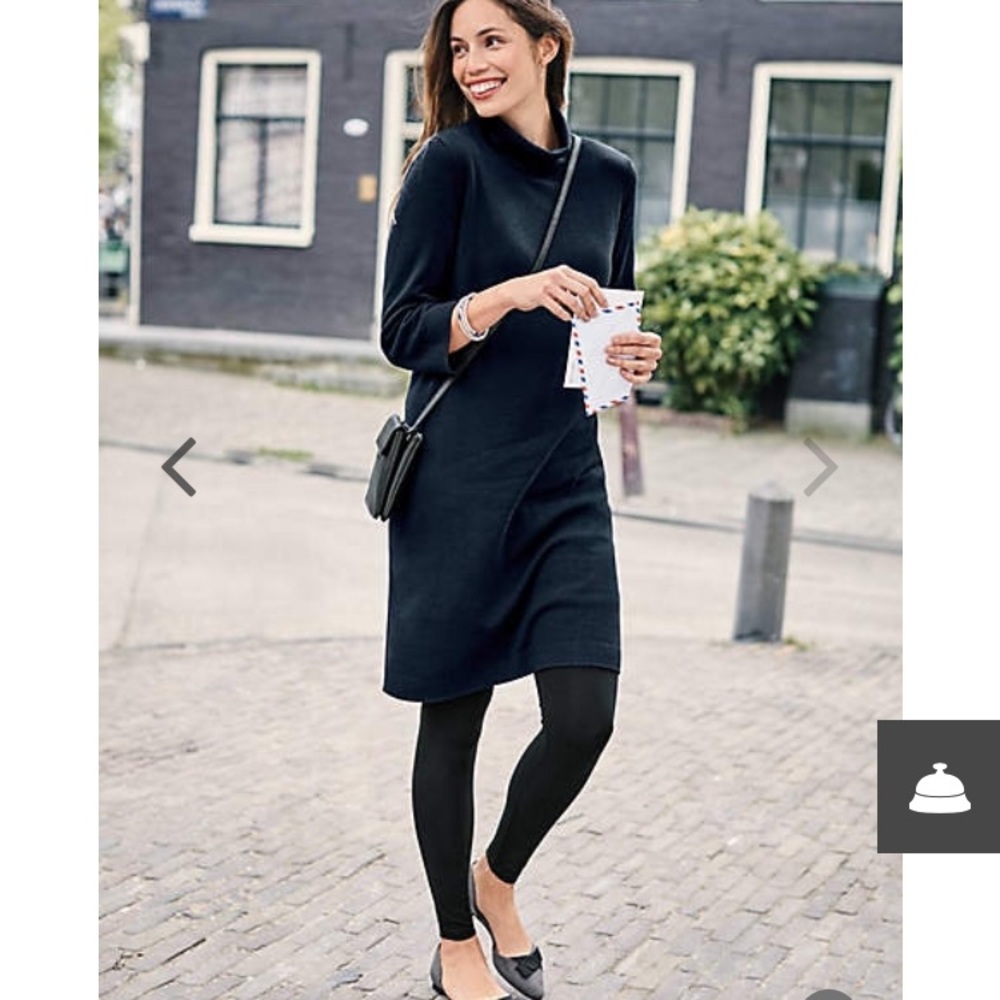 NWOT J.Jill turtleneck sweater dress